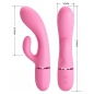 Pretty Love Marski Pink - Vibrator Rabbit 10 Funcții, USB Roz