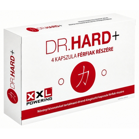 4 Capsule Dr. Hard+ Pentru Potență Naturală