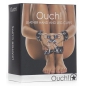 Leather Hand And Legcuffs Negru