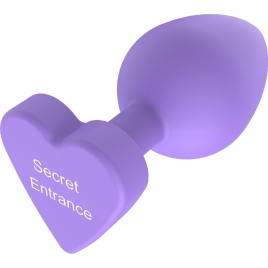 ToyJoy Secret Heart Plug Anal Din silicon 8 cm Bază Inimă