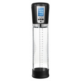 Premium Rechargeable Automatic LCD Pump - Transparent