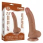 LoveToy Sliding Skin Dildo 19.5 cm, Maro Realist