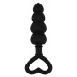 Anal Plug Beaded Luv Probe Negru