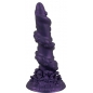Octopus Prime — Dildo Din silicon Lichid, Ventuză 20.2 cm Mov