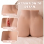 Masturbator Vibrator Realist Mistress cu Sâni și Orificiu