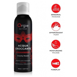 Acqua Croccante Orgie Spumă Efervescentă Pentru Masaj 150ml