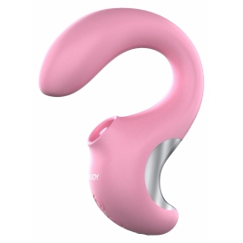 TWIST Vibrator Clitoral Roz — 7 Moduri, Reîncărcabil
