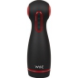 WYNE Dual‑Motor Masturbator — 10 Vibrații, 7 Aspirații Negru