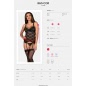 Corset Obsessive 860-COR Negru S-M