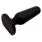 Plug Anal Din silicon Mont S Negru