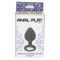 Anal Plug Diamond Jewel Medium Negru