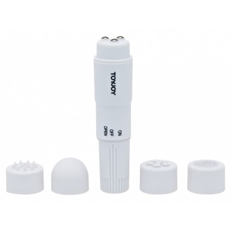 Pocket Rocket Vibrator Alb