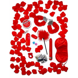 Set Jucării Erotice Romance Gift cu Vibrator și Accesorii