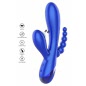 Triple Love Vibrator Albastru