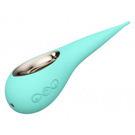 LELO Dot — Stimulator Clitoridian, 8 Moduri, Reîncărcabil Albastru