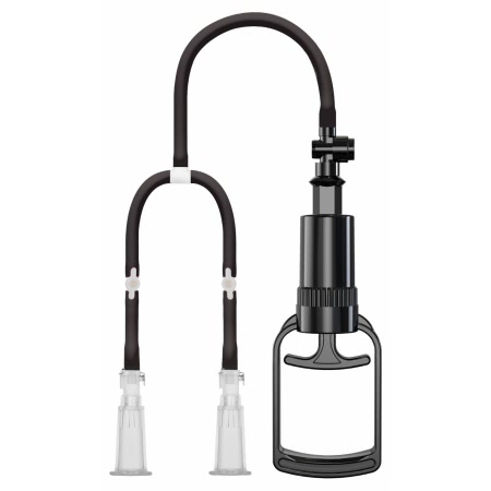 Pompiță Vacuum Pentru Sfârcuri Negru