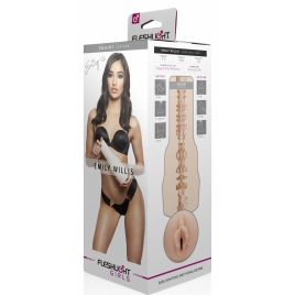 Masturbator Fleshlight Emily Willis Squirt Vagin Realist