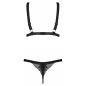 Set Obsessive Eloissa Negru L-XL