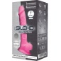 SILEXD Pink 7 — Dildo silicon Strălucitor 17.6 cm Roz