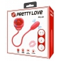Pretty Love Aliyah – Stimulator Dublu, USB Reîncărcabil Roșu