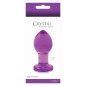 Anal Plug Crystal Premium Glass Mov