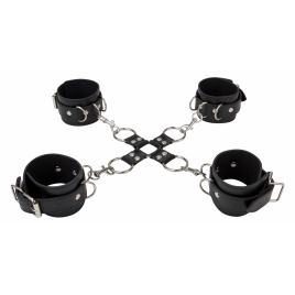 Leather Hand And Legcuffs