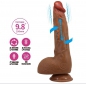 Debra Wilks 25cm Rotativ cu Vibrații și Ventuză
