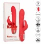 Vibrator Heated Ultra-Soft Rabbit Rosu