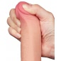 LoveToy Dildo Realist 22cm cu Ventuza Natural