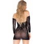 Chemise Leg Avenue Luella Negru XS-L