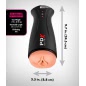 Masturbator Pipedream PDX Elite Auto-Suctiune Texturata Negru