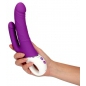 DualPulse Pro 2 Vibrator Dublu Toyz4lovers Reîncărcabil Mov