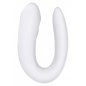 Vibrator Cuplu Satisfyer Double Joy Alb