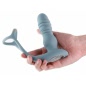 Renegade The Handyman Gray — Vibrator Prostată 14,5 cm, 6 Viteze Gri