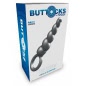 ToyJoy Plug Anal Din silicon Metalizat, Diam. 2.9 cm, Gri