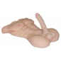 Strong Man Torso Masturbator – Penis 17 cm, Greutate 6,25 Kg