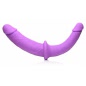 Double Charmer Silicone Double Dildo with Harness Mov