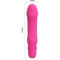 Pretty Love Stev Pink — Mini Vibrator 10 Funcții Roz