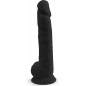 Silex-D 38 cm – Model Realist silexpan, cu Ventuză Negru