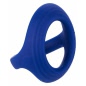 Inel Penis Penis Ball Dual Ring Albastru
