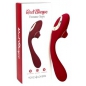Red Shape Stimulator Duo Punct-G și Clitoris Reîncărcabil Roșu
