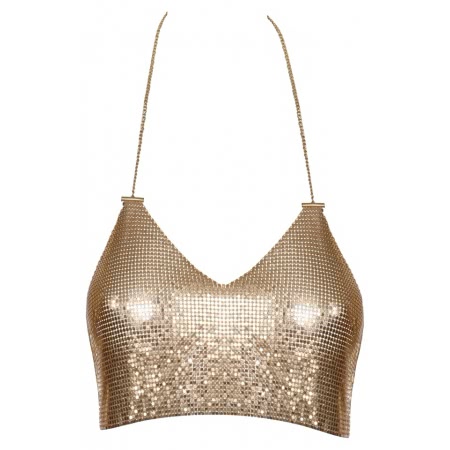 Metal Top Cottelli Collection Auriu S-L