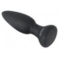 Plug Anal Black Velvets RC Vibrating Negru
