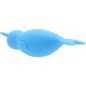 Unihorn Narwhal – Dublu Vibrator Clitoridian, 10 Moduri Albastru