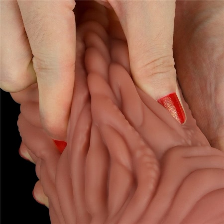 Dildo Platinum 25 cm – Strat Dublu, Ventuză Puternică