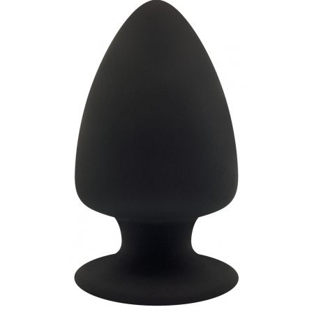 SILEXD Plug Anal Premium L – silexpan Ø7.2 cm Negru