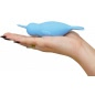 Unihorn Narwhal – Dublu Vibrator Clitoridian, 10 Moduri Albastru