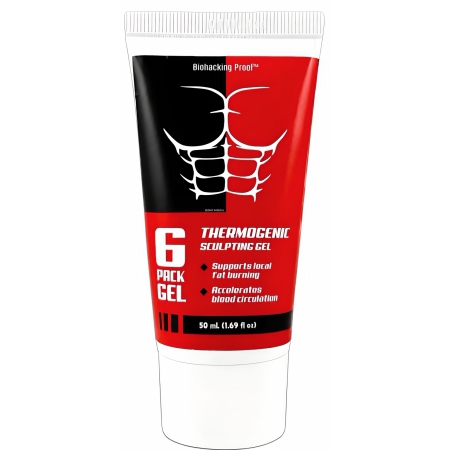 6 Pack Gel Pentru Abdomen Sculptat și Piele Fermă 50ml
