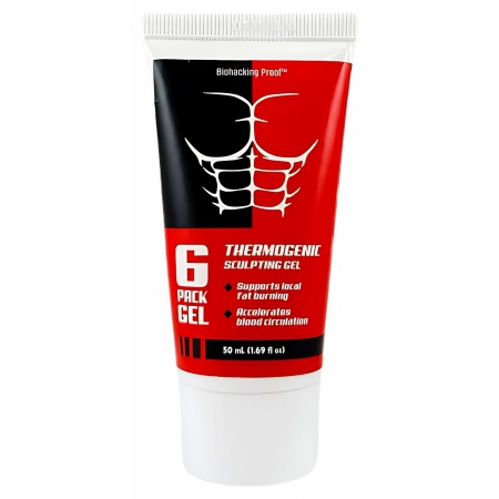 6 Pack Gel Pentru Abdomen Sculptat și Piele Fermă 50ml