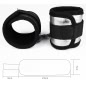 Cătușe Lovetoy Struggle My Handcuff — Neopren Negru